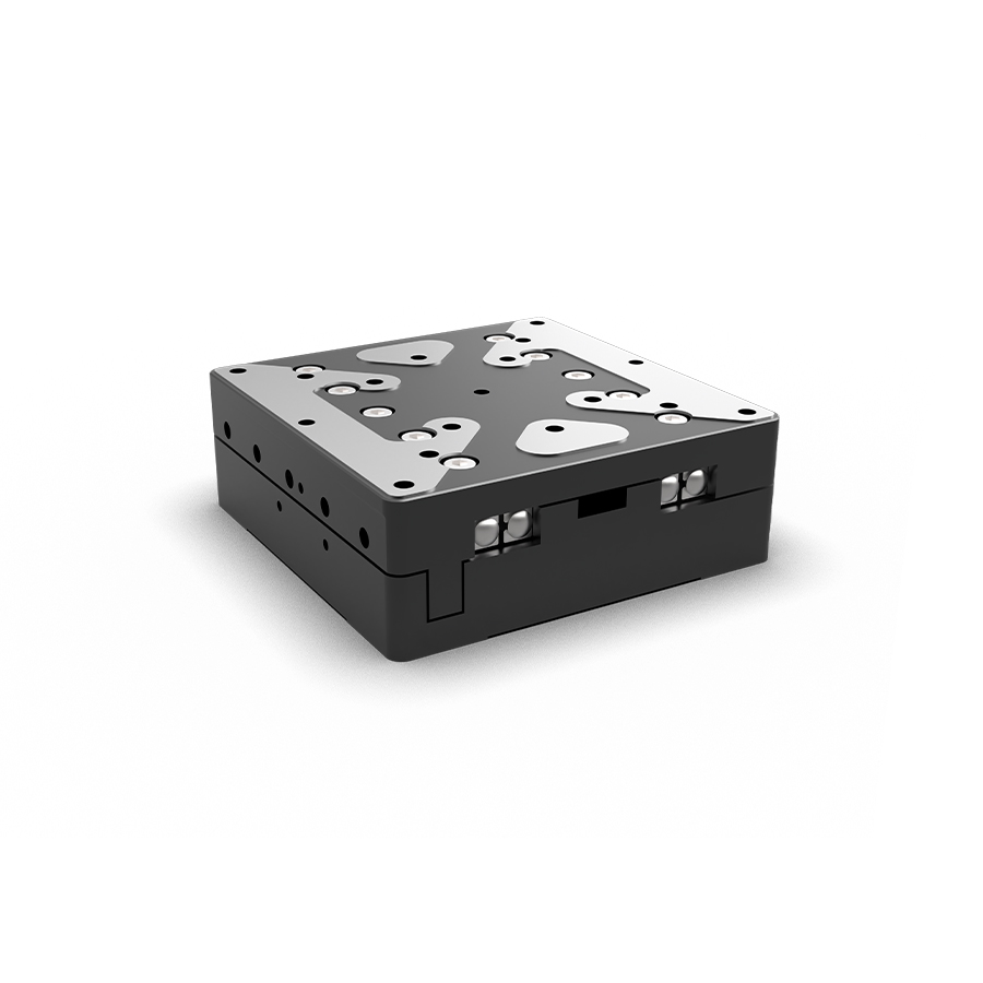 30nm精度压电平移台 台面尺寸80×80mm 行程±20mm 包含控制器