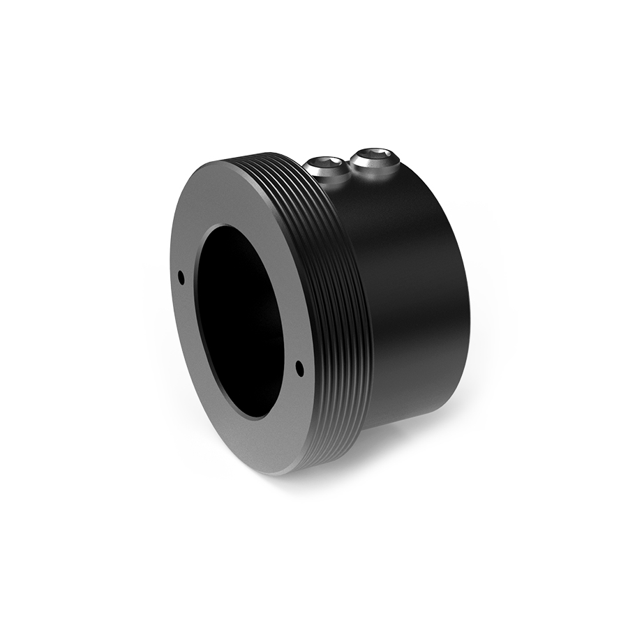 光纤准直器转接件 限位孔直径15mm 外螺纹SM1
