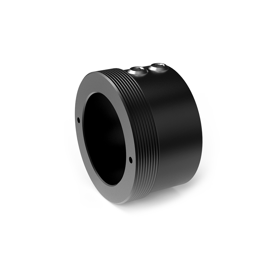 光纤准直器转接件 限位孔直径18mm 外螺纹SM1
